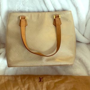 Louis Vuitton patent leather bag